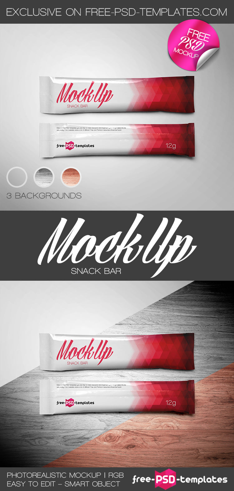 Snack Bar Mock-Up In Psd