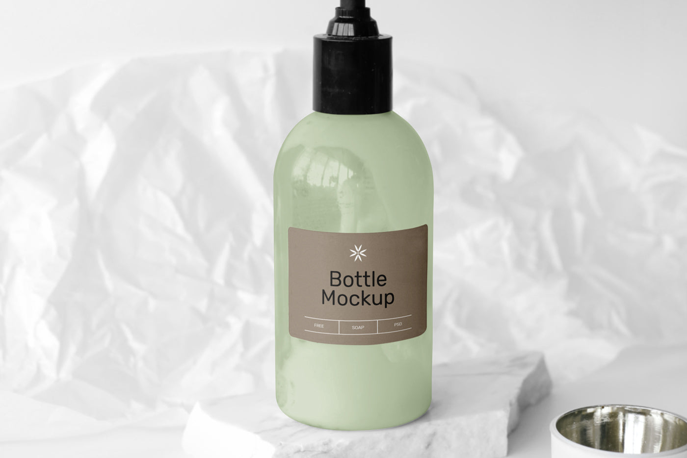 Soap Bottle Mockup