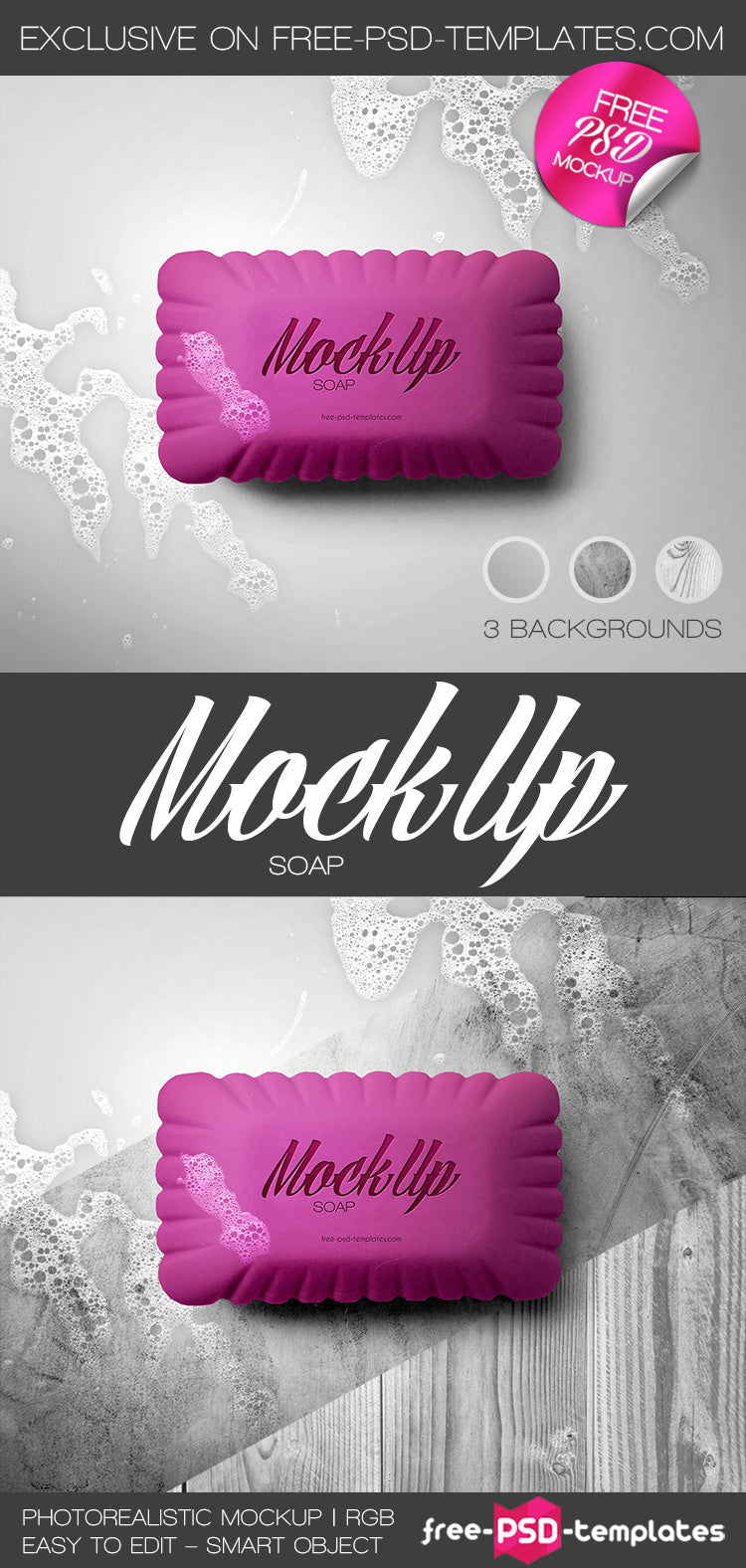 Soap Mock-Up In Psd