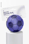 Soccer Squeak Ball Mockup Psd