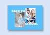 Social Media Post Mockup With Back To School Concept Psd
