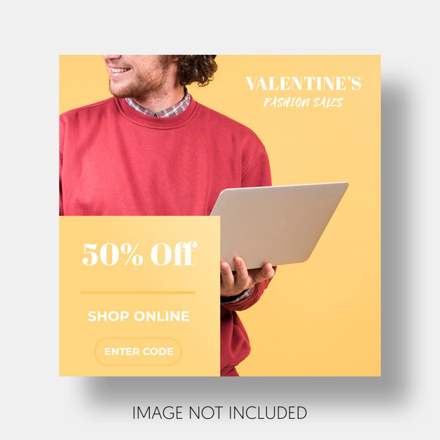 Social Template Sales Valentine'S Day Psd