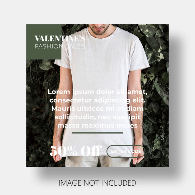 Social Template Sales Valentine'S Day Psd
