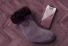 Sock For Christmas With Phone Beside Psd