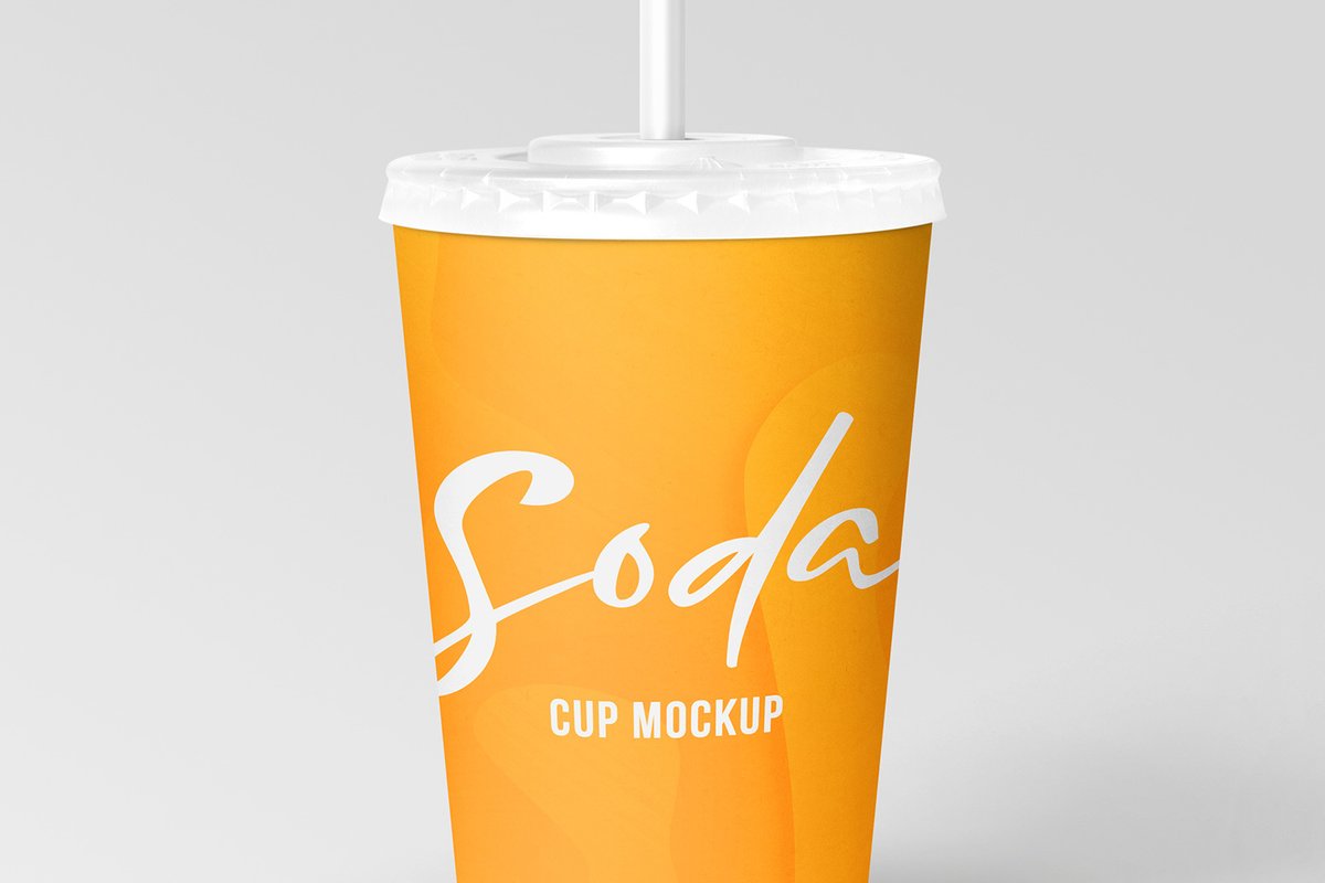 Soda Cup Mockup