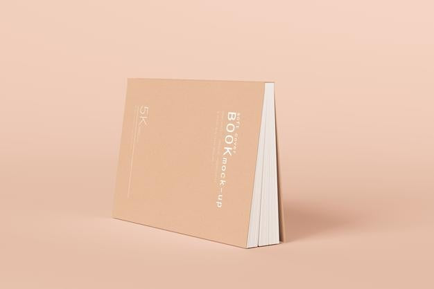 Soft Cover Book Mockup Scene Psd