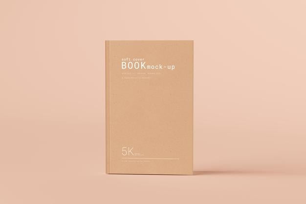 Soft Cover Book Mockup Scene Psd