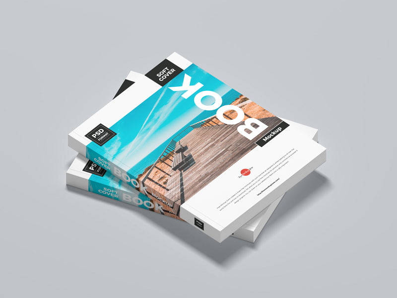 Soft Cover Book Mockup