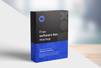 Software Box Mockup