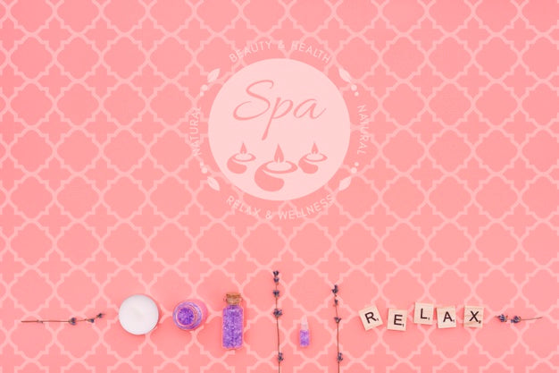 Spa Beauty Care With Cosmetic Products Psd