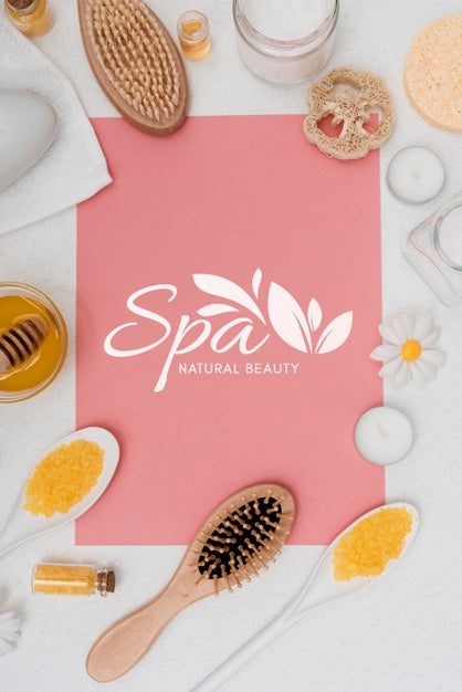 Spa Care With Natural Products Psd