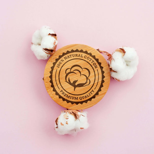 Spa Concept With Natural Cotton Flowers Psd