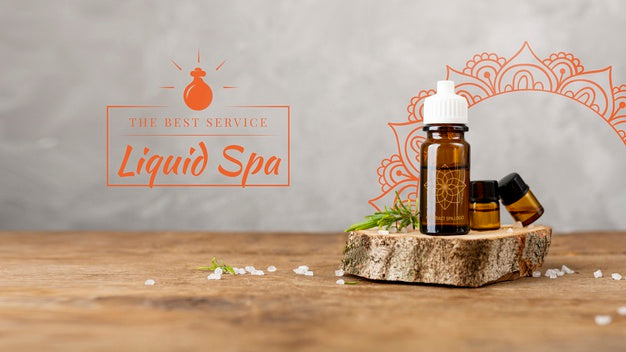 Spa Massage With Natural Products Psd