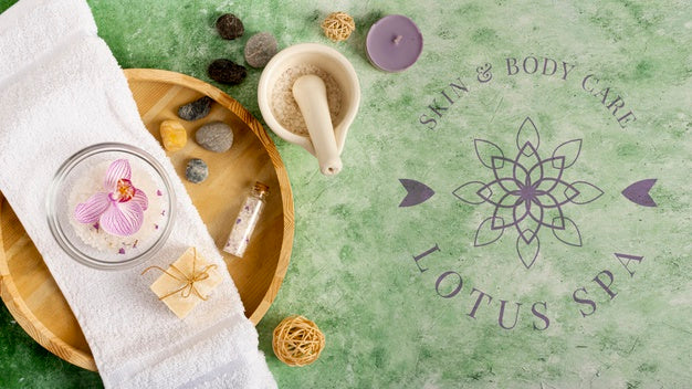 Spa Treatments With Natural Products Psd