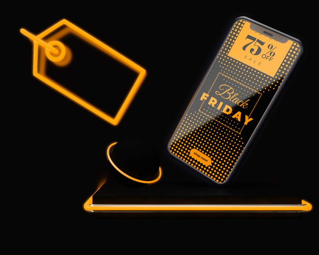 Special Cyber Day With Promotions Psd