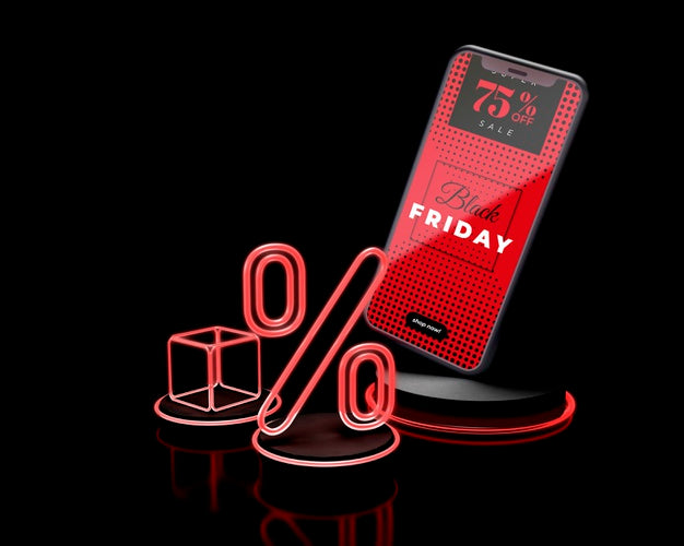 Special Smartphones Offer On Black Friday Psd
