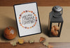 Specific Decorations On Thanksgiving Day Psd