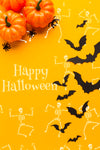 Specific Halloween Day Skeleton Draw Psd