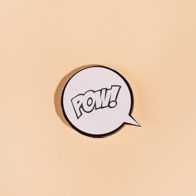 Speech Bubble Mockup Psd