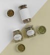 Spices With Label Mock-Up Composition Psd