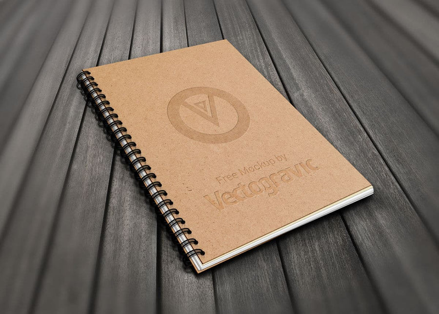 Spiral Note Book Mockup