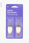Spoon Bait Blister Mockup Psd