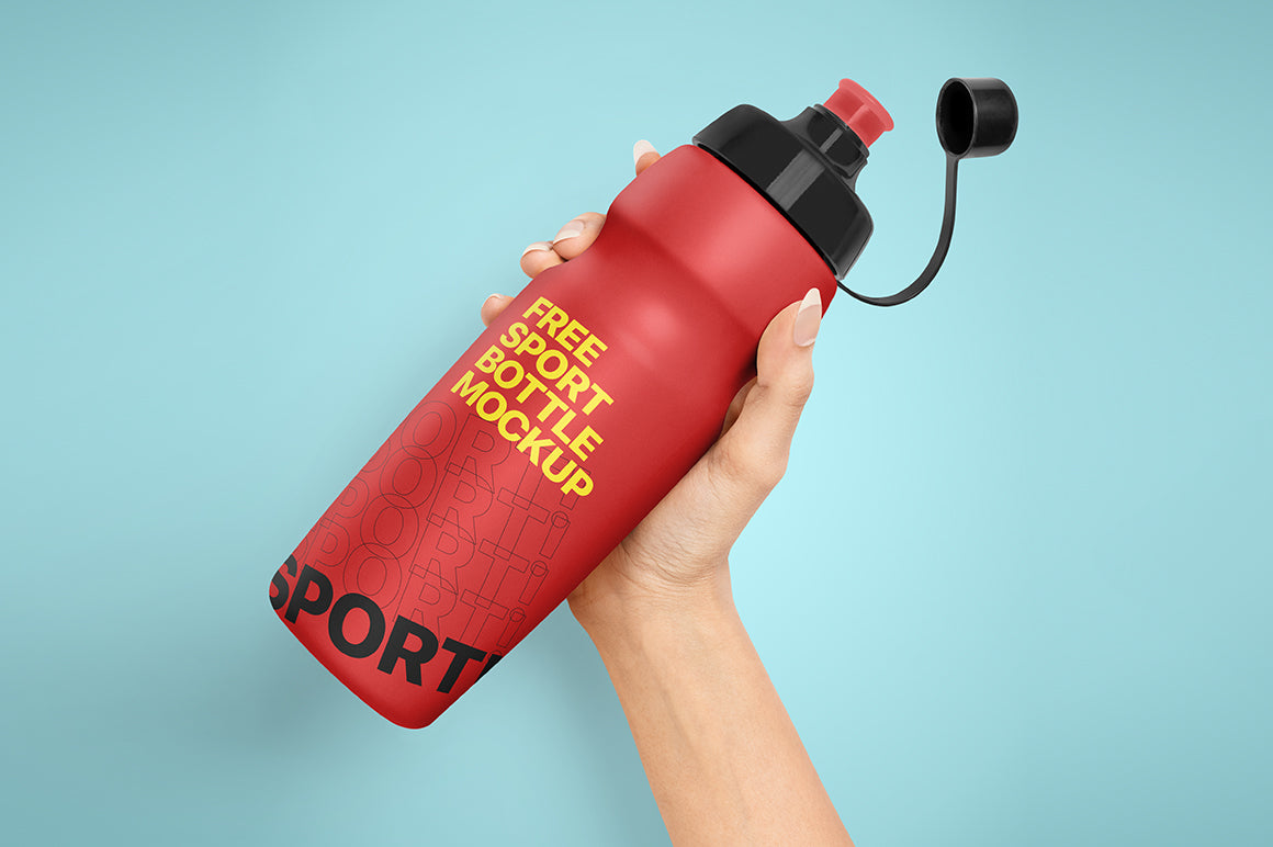 Sport Bottle Mockup
