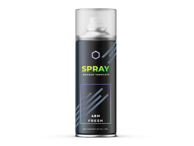 Sport Spray Mockup Template Psd