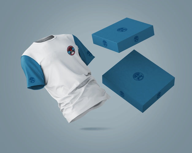 Sports Shirt Mockup With Brand Logo Psd