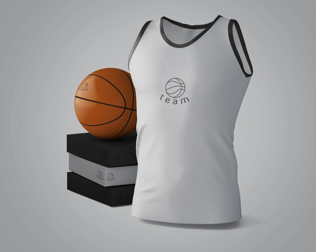 Sports Shirt Mockup With Brand Logo Psd