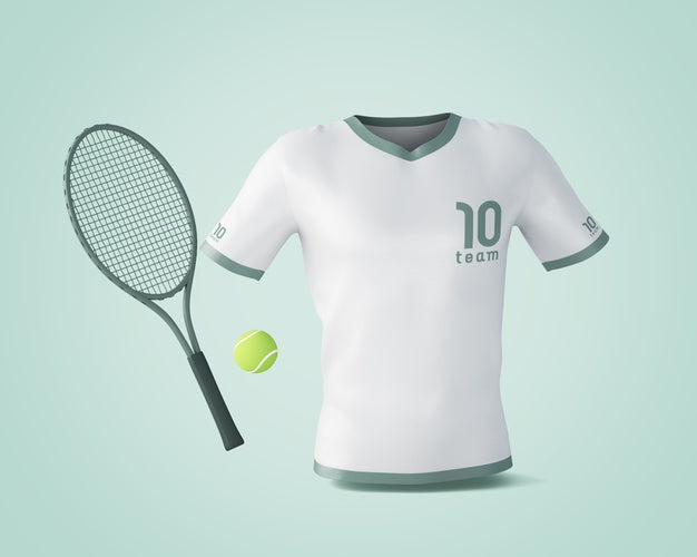 Sports Shirt Mockup With Brand Logo Psd