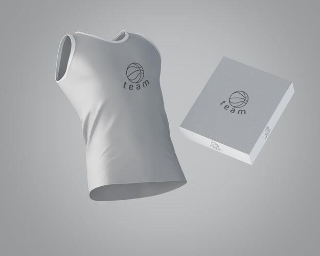 Sports Shirt Mockup With Brand Logo Psd