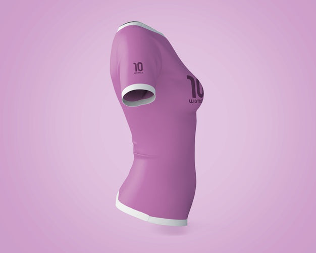 Sports Shirt Mockup With Brand Logo Psd