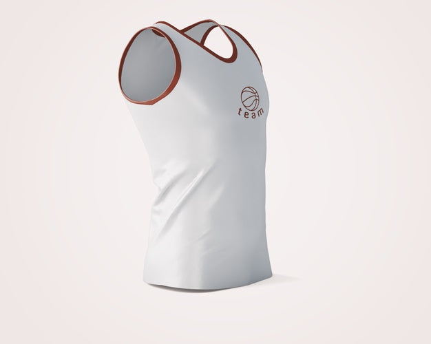 Sports Shirt Mockup With Brand Logo Psd