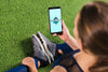 Sporty Woman Using Smartphone Mockup Psd