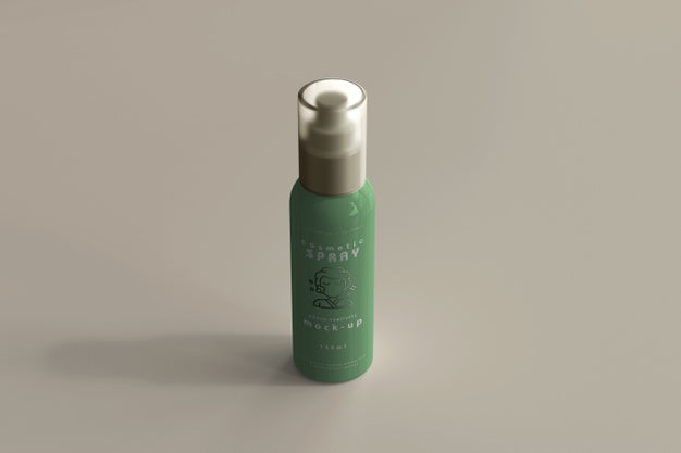 Spray Bottle Mockup Psd