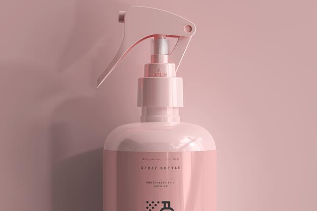 Spray Bottle Mockup Psd
