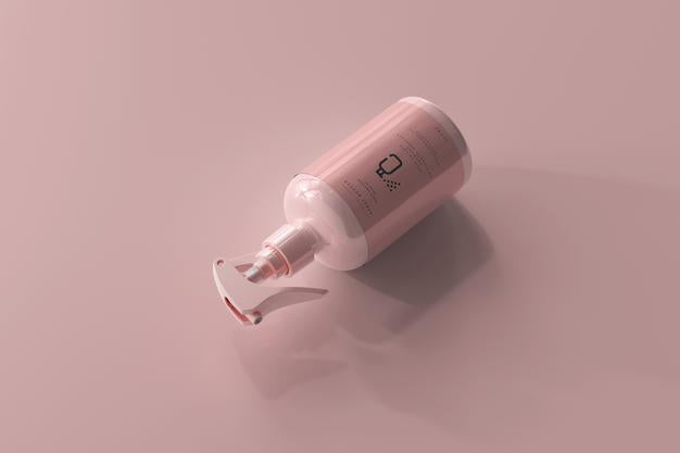Spray Bottle Mockup Psd