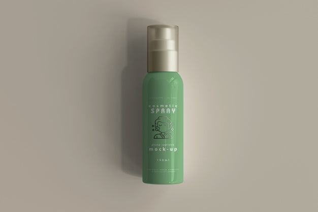 Spray Bottle Mockup Psd