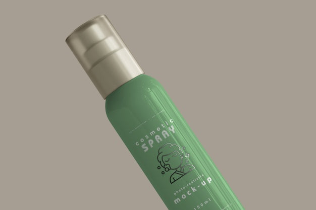 Spray Bottle Mockup Psd