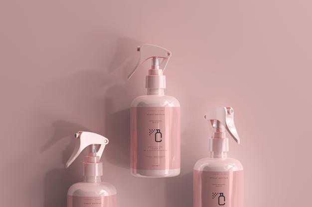 Spray Bottle Mockup Psd