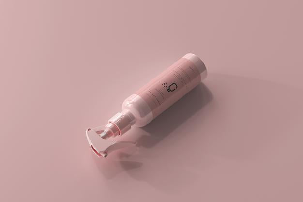 Spray Bottle Mockup Psd