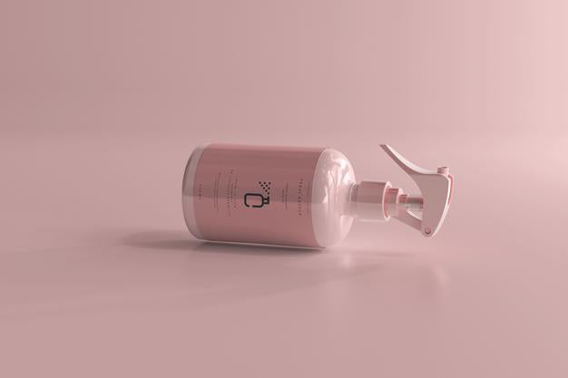 Spray Bottle Mockup Psd