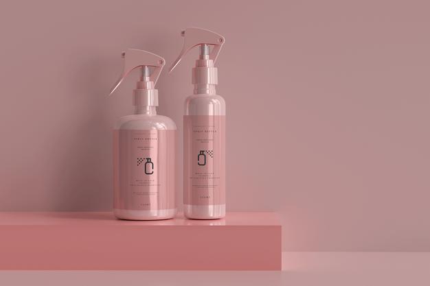 Spray Bottle Mockup Psd