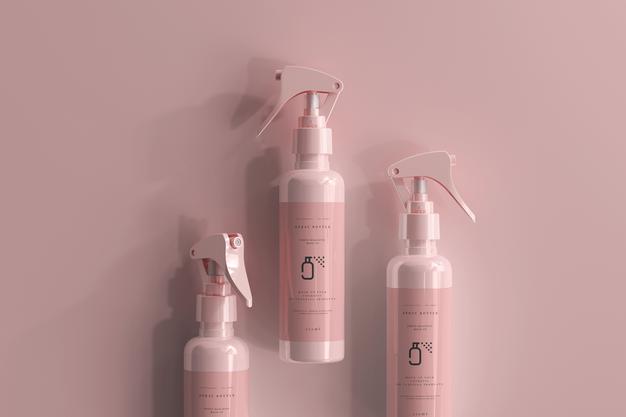 Spray Bottle Mockup Psd