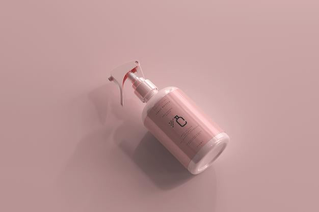 Spray Bottle Mockup Psd