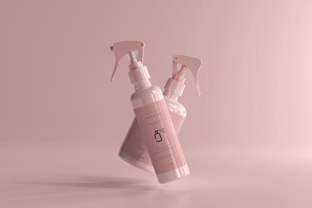 Spray Bottle Mockup Psd
