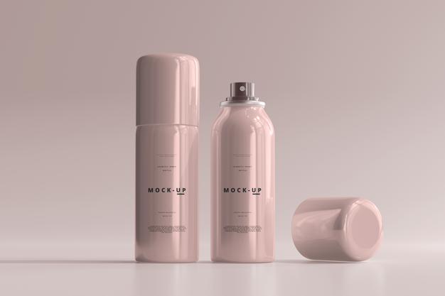 Spray Bottle Mockup Psd
