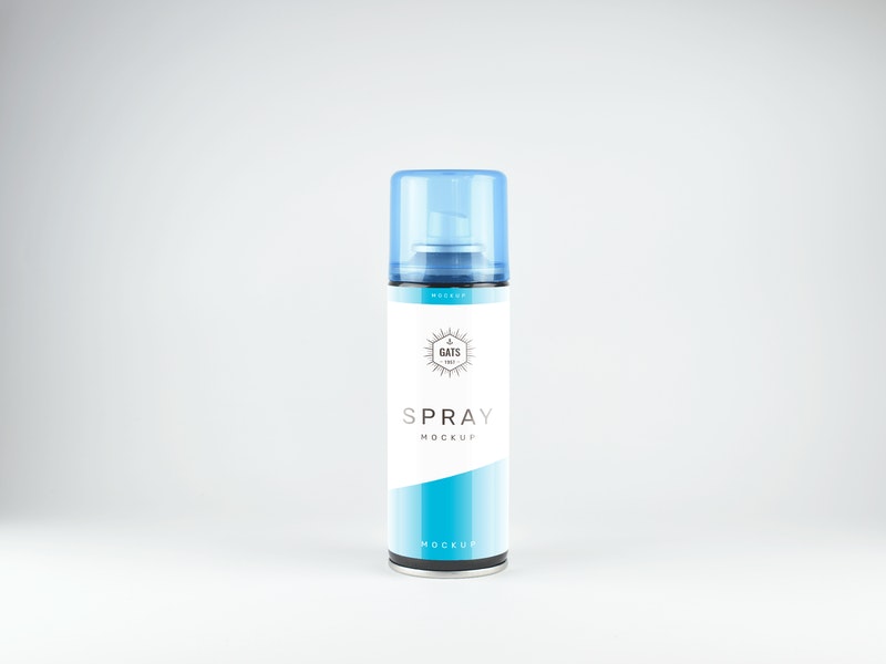 Spray Bottle Mockup