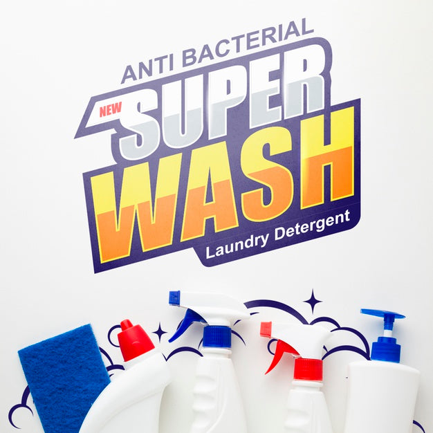 Spray Bottle Pack With Mock-Up Psd